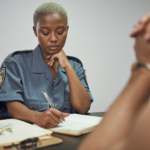 Probation officer meeting illustrating supervised release reporting requirements at issue in Rico v. United States